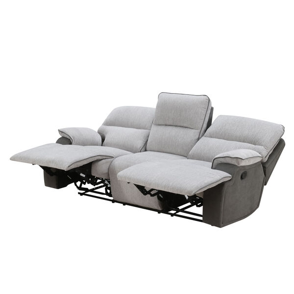 Cyprus Gray Recliner Sofa, image 3