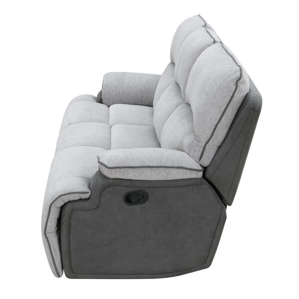 Cyprus Gray Recliner Sofa, image 6