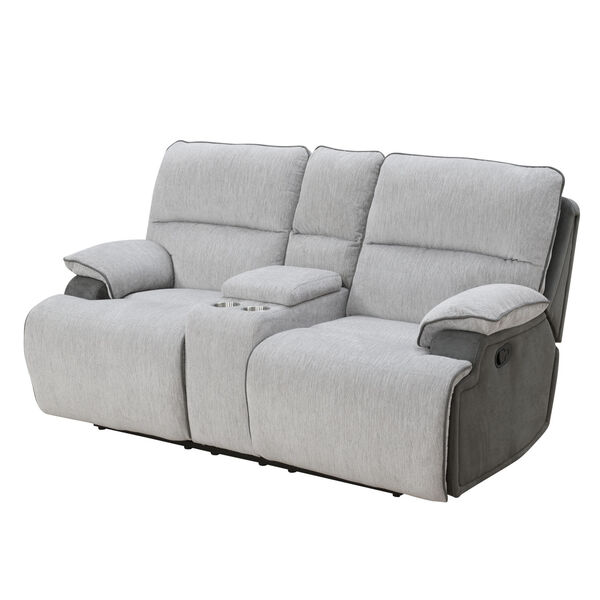 Cyprus Gray Recliner Console, image 2