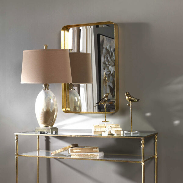 Crofton Antique Gold Mirror, image 4