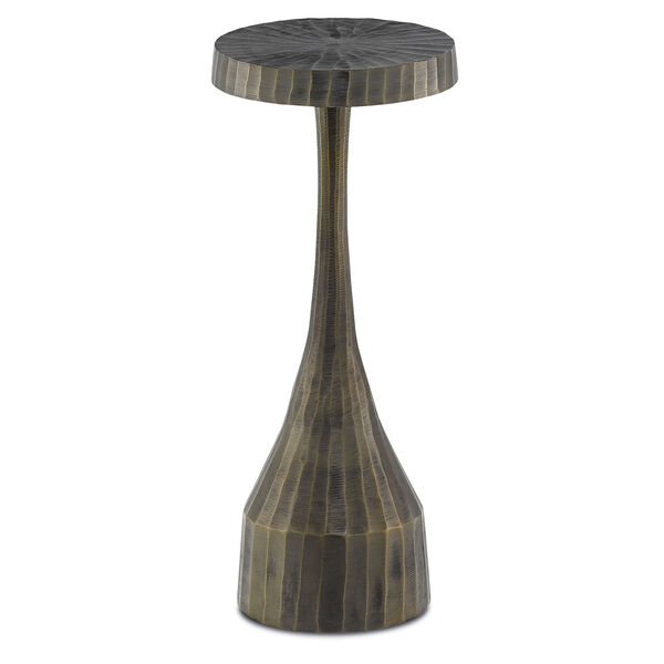 Luca Vintage Brass Cocktail Table, image 1
