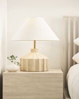 <p>Veneto Table Lamp in Matte Concrete</p>