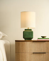<p>Anderson Table Lamp in Green</p>