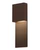 Flat Box 17 Inch Outdoor Wall Light