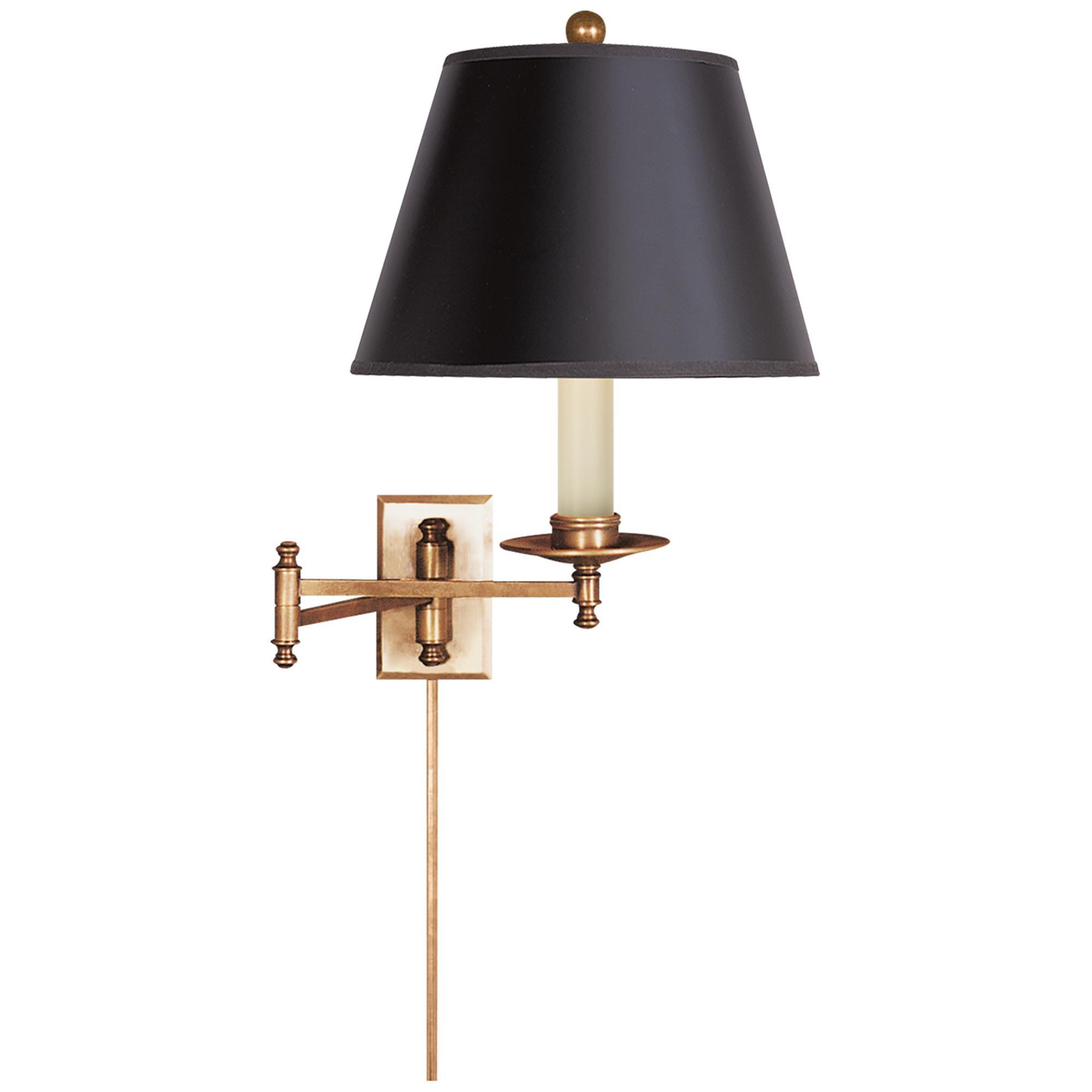 Chapman & Myers Dorchester 22 Inch Wall Swing Lamp