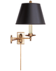Chapman & Myers Dorchester 22 Inch Wall Swing Lamp