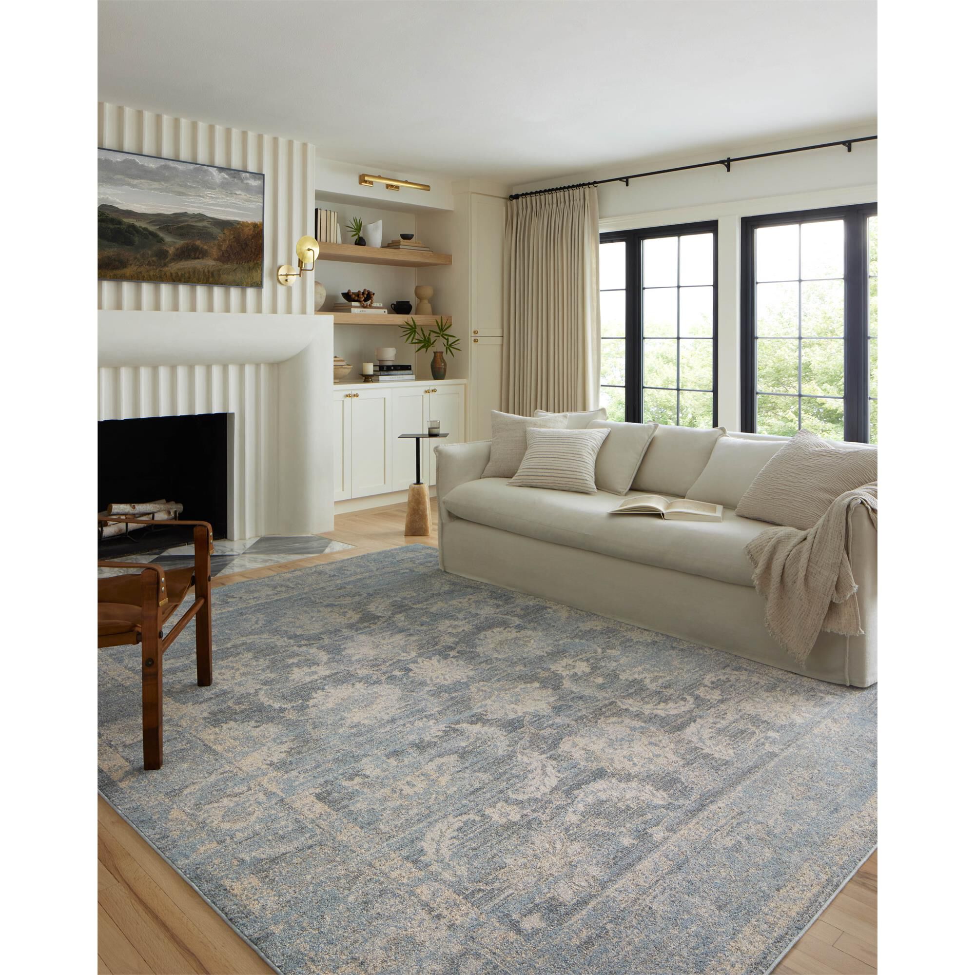 Odette Power Woven Area Rug