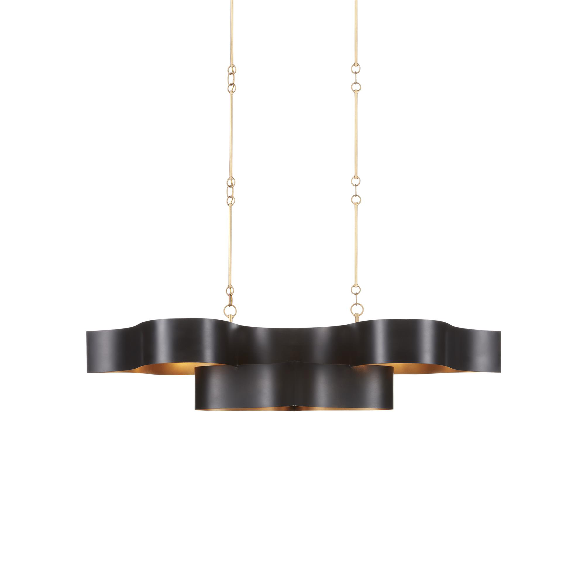Grand Lotus 50 Inch Linear Chandelier