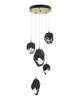 Chrysalis 16 Inch 5 Light Multi Light Pendant