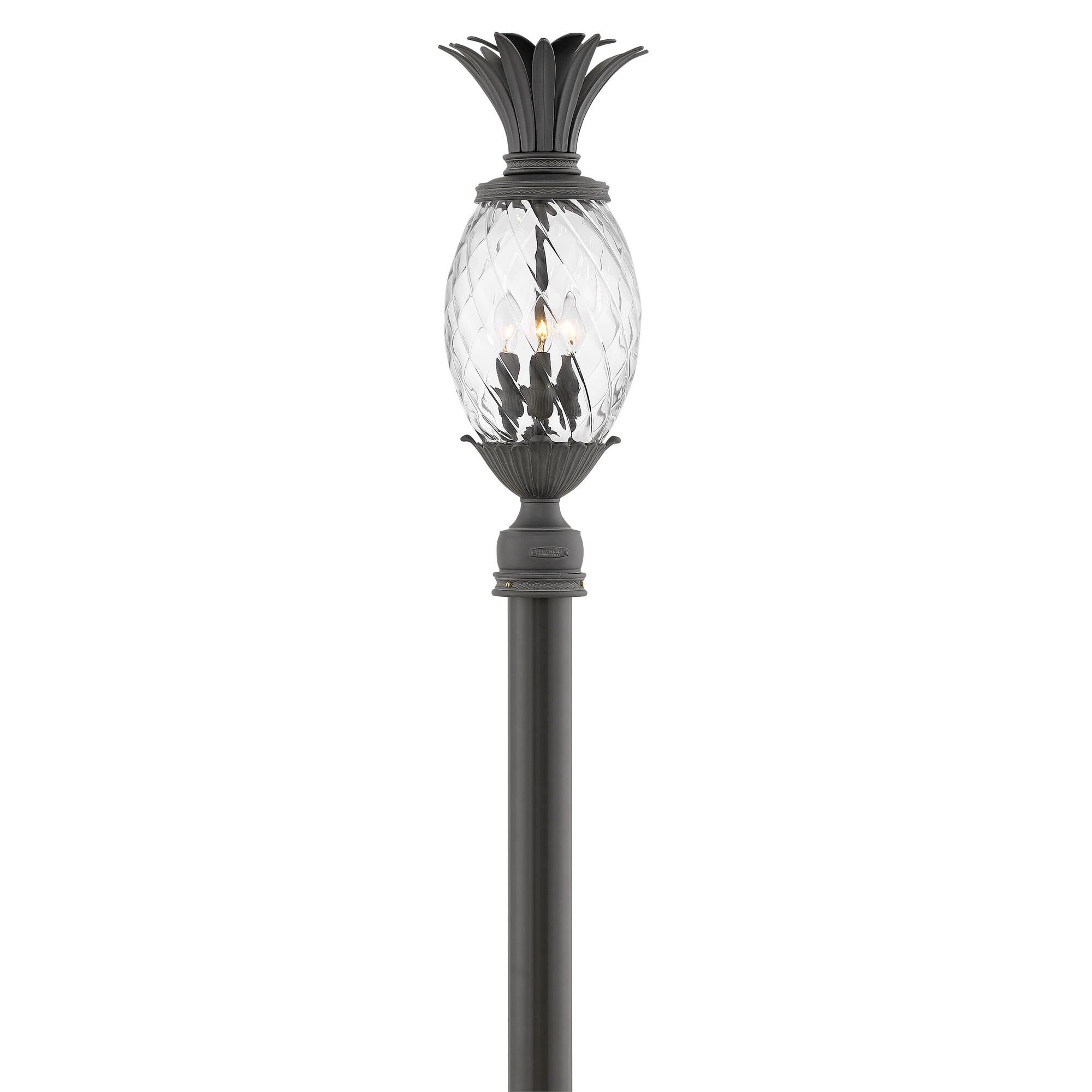 Plantation 25 Inch 3 Light Outdoor Post Lamp