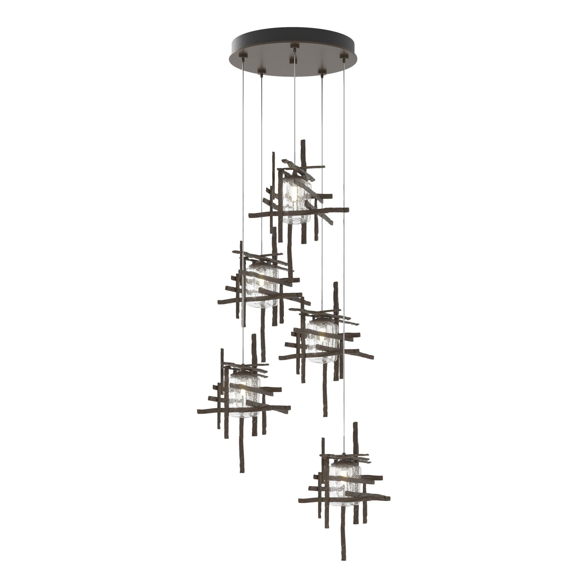 Tura 27 Inch 5 Light Multi Light Pendant