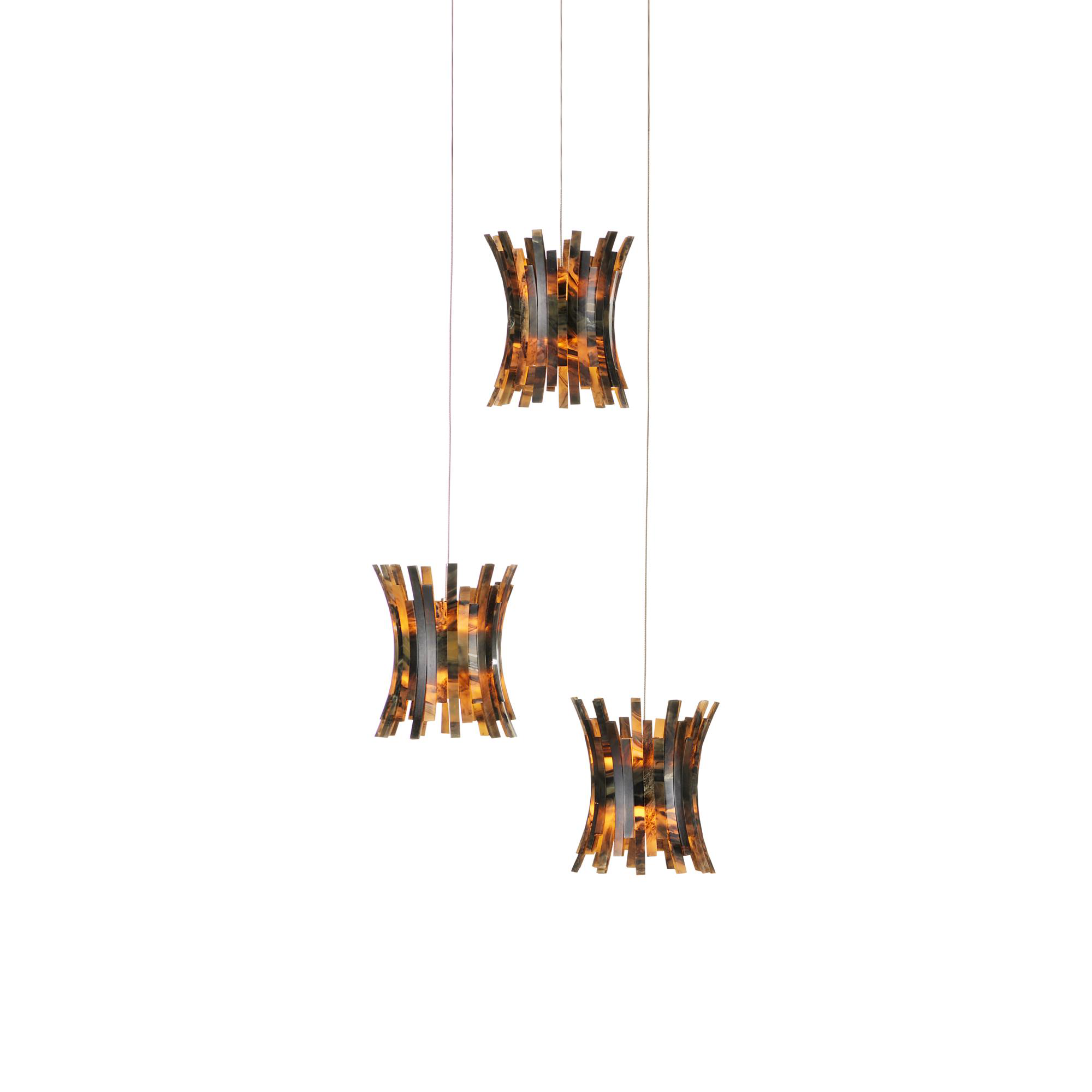 Alsop 12 Inch 3 Light Multi Light Pendant