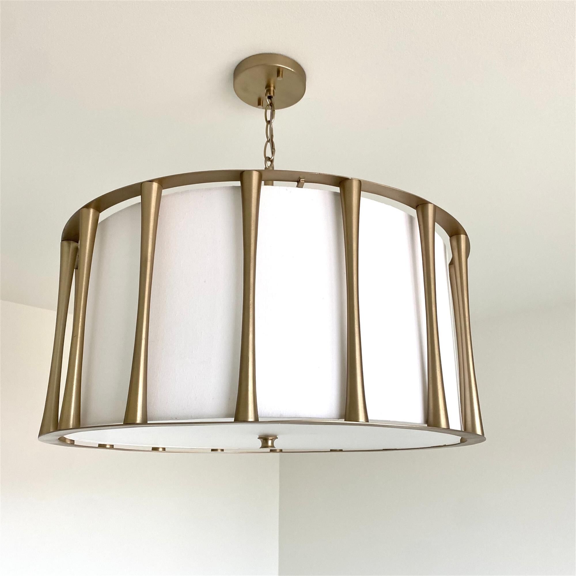 Bodie 15 Inch 3 Light Semi Flush Mount