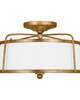 Stonington 14 Inch 2 Light Semi Flush Mount