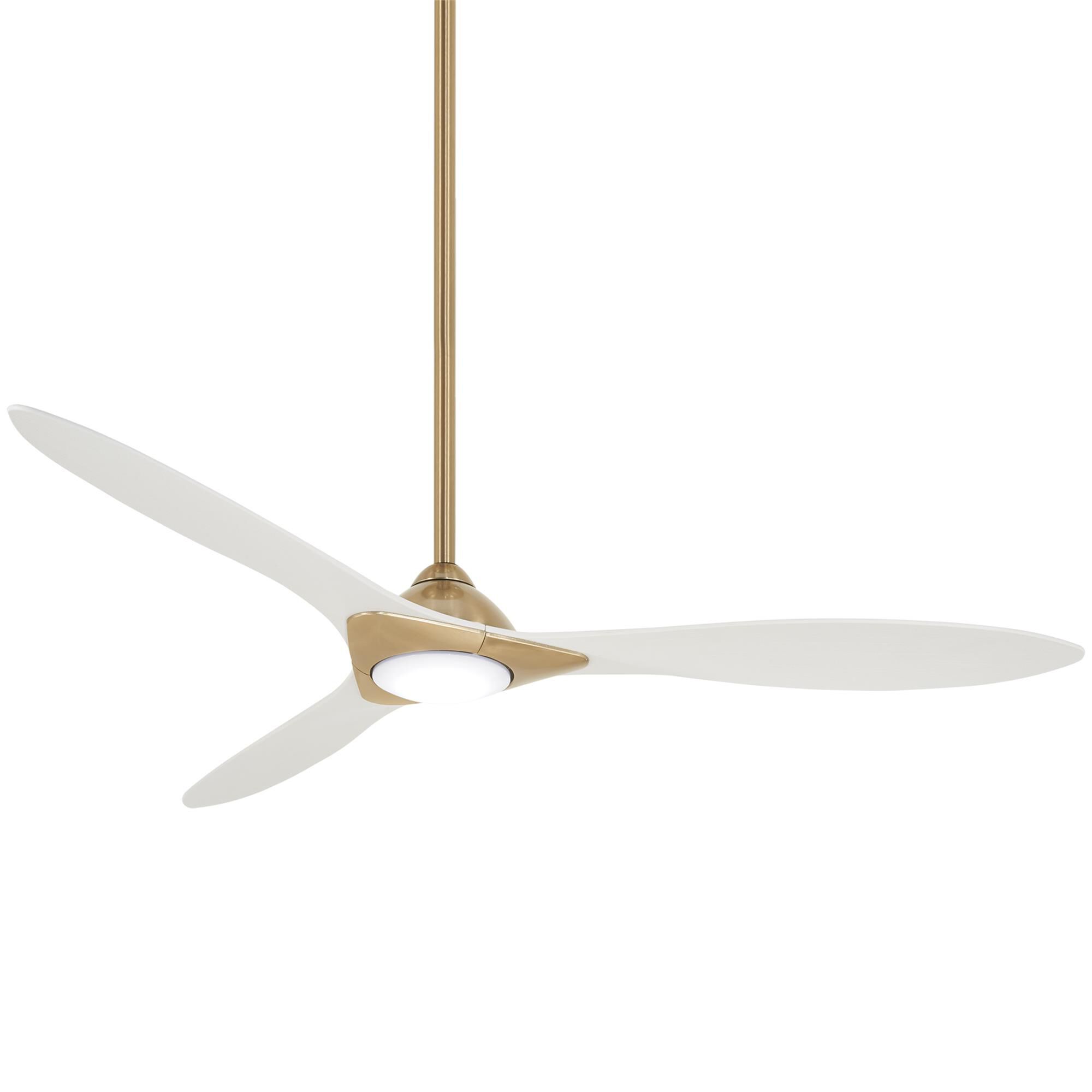 Sleek 60 Inch Ceiling Fan with Light Kit