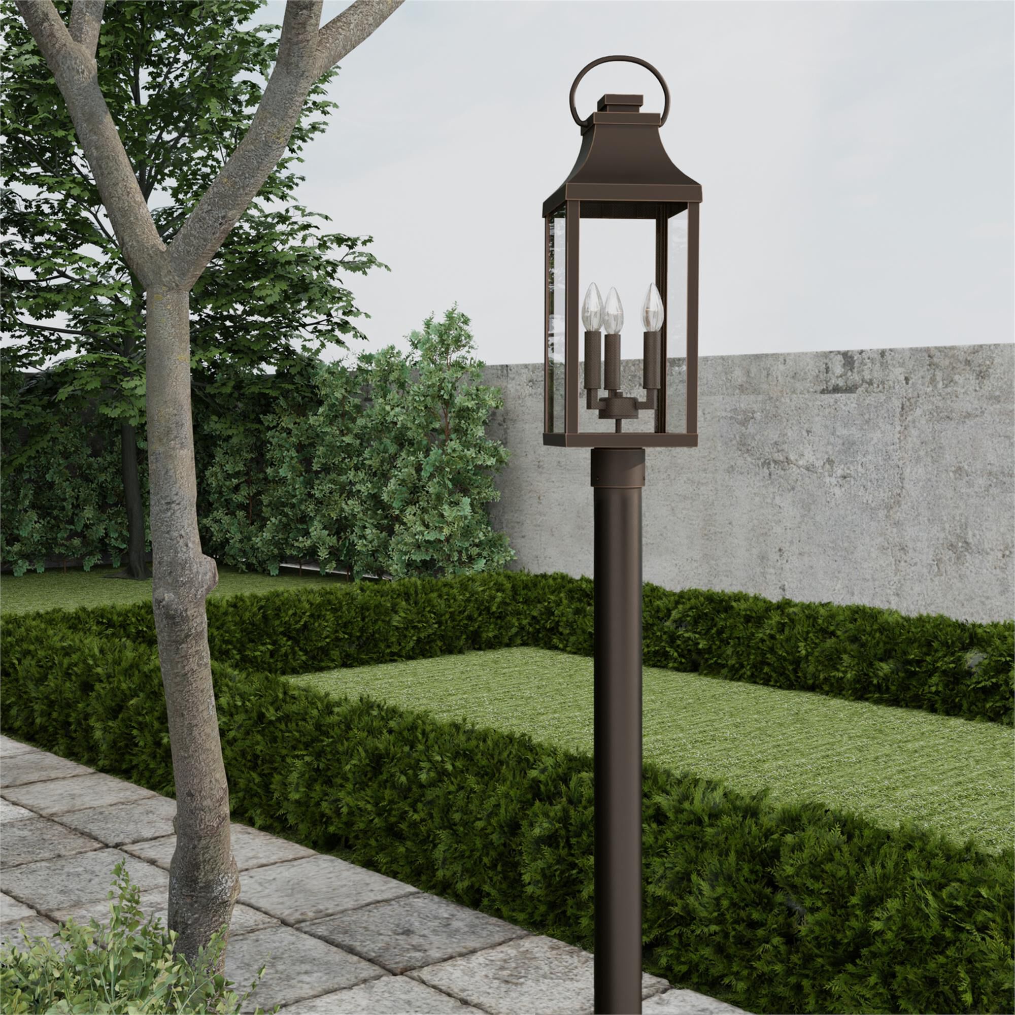Bradford 27 Inch Outdoor Post Lamp