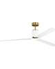 Peel 66 Inch Ceiling Fan with Light Kit