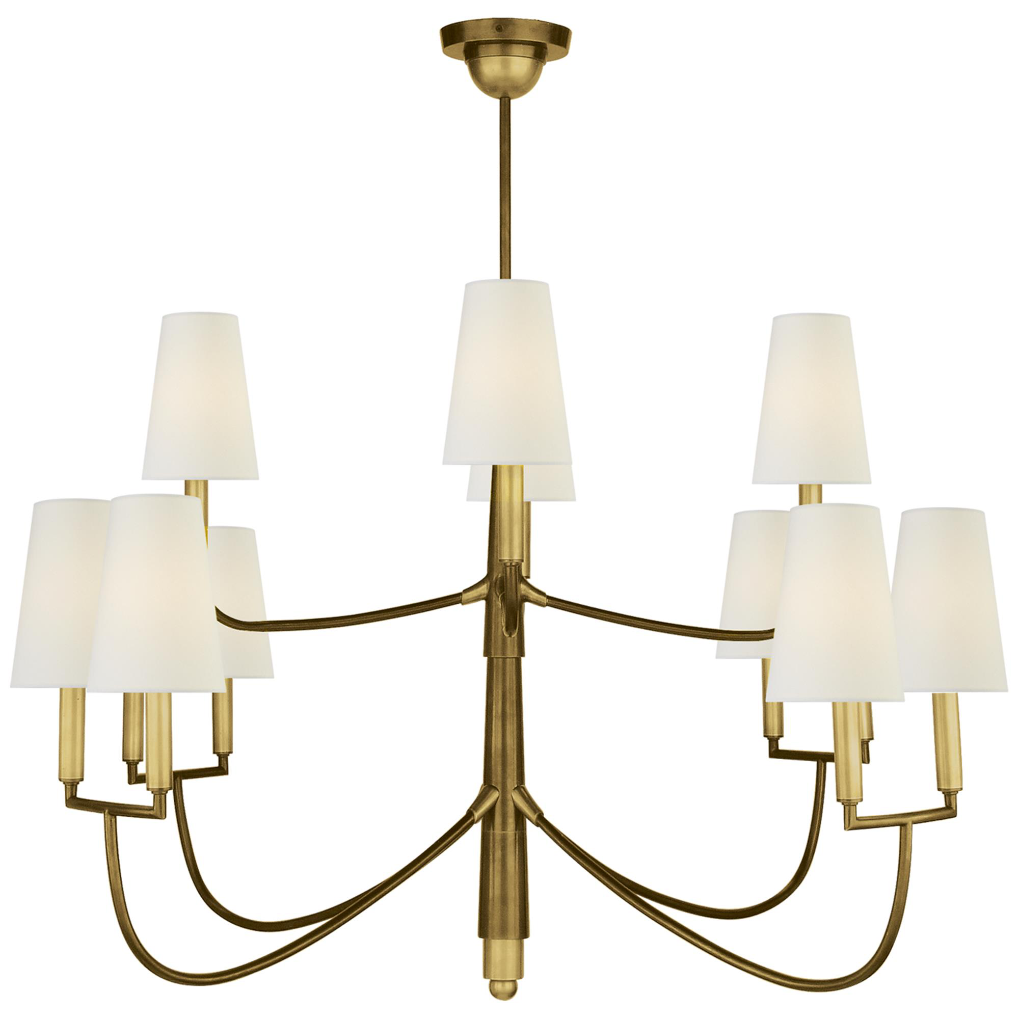 Thomas O'Brien Farlane Large Chandelier