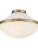 Xander 16 Inch 2 Light Semi Flush Mount