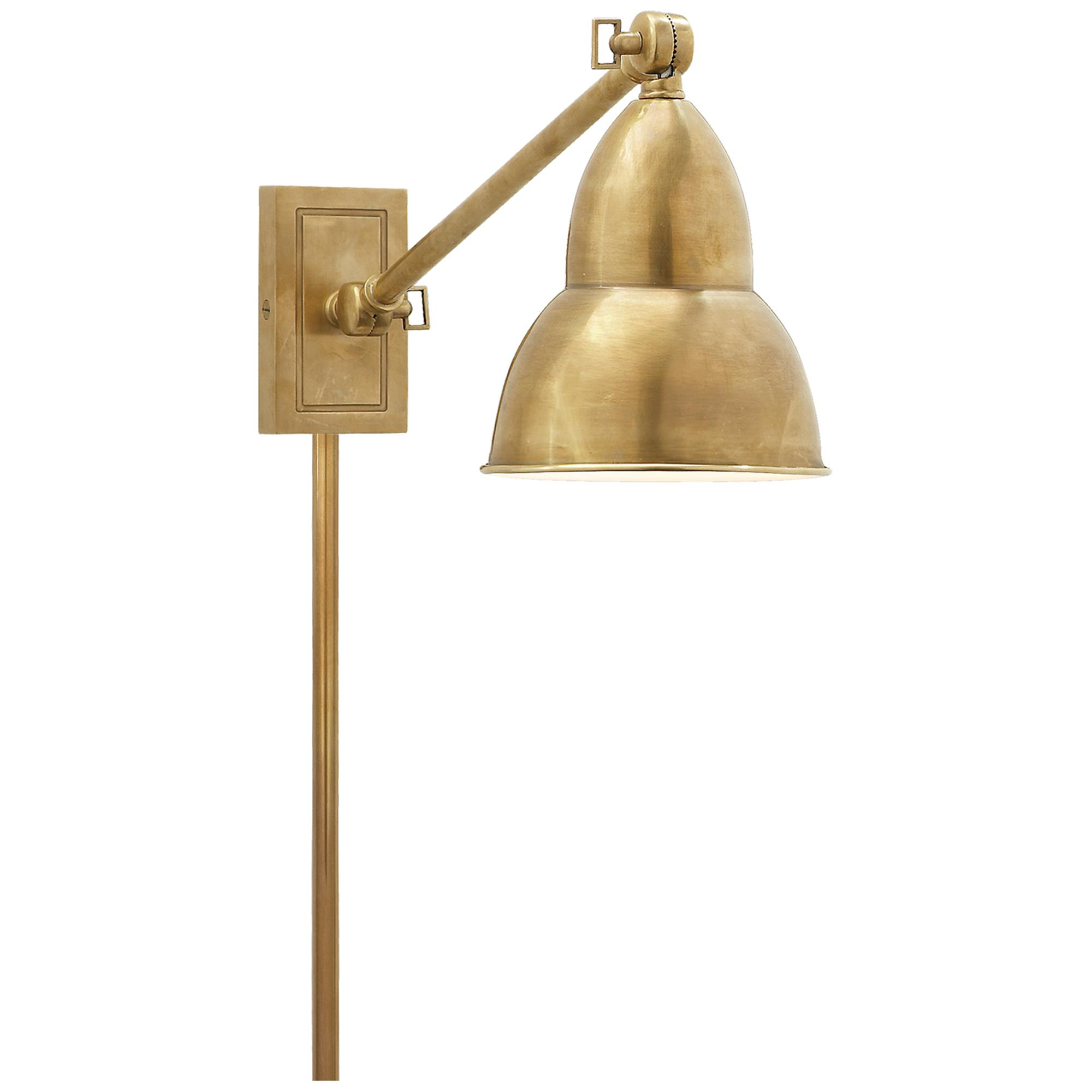 French Library Large Wall Swing Lamp