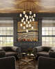 Martyn Lawrence Bullard Milano Multi Light Pendant