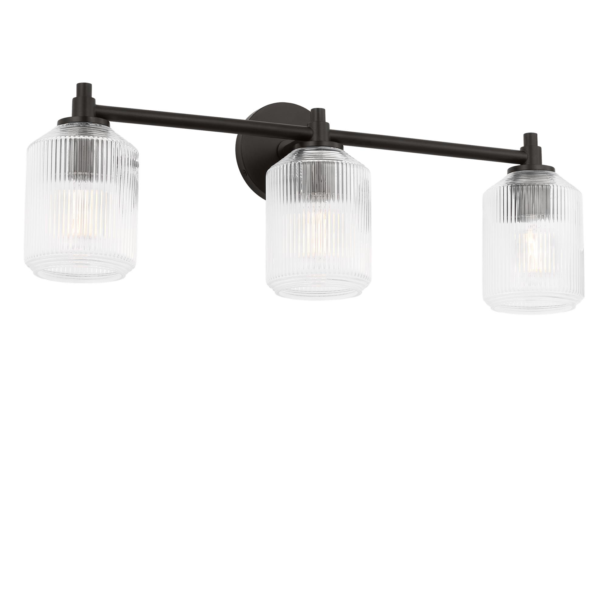 Chapman & Myers Barstow 26 Inch 3 Light Bath Vanity Light