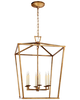 Chapman & Myers Darlana 34 Inch 6 Light Lantern Pendant