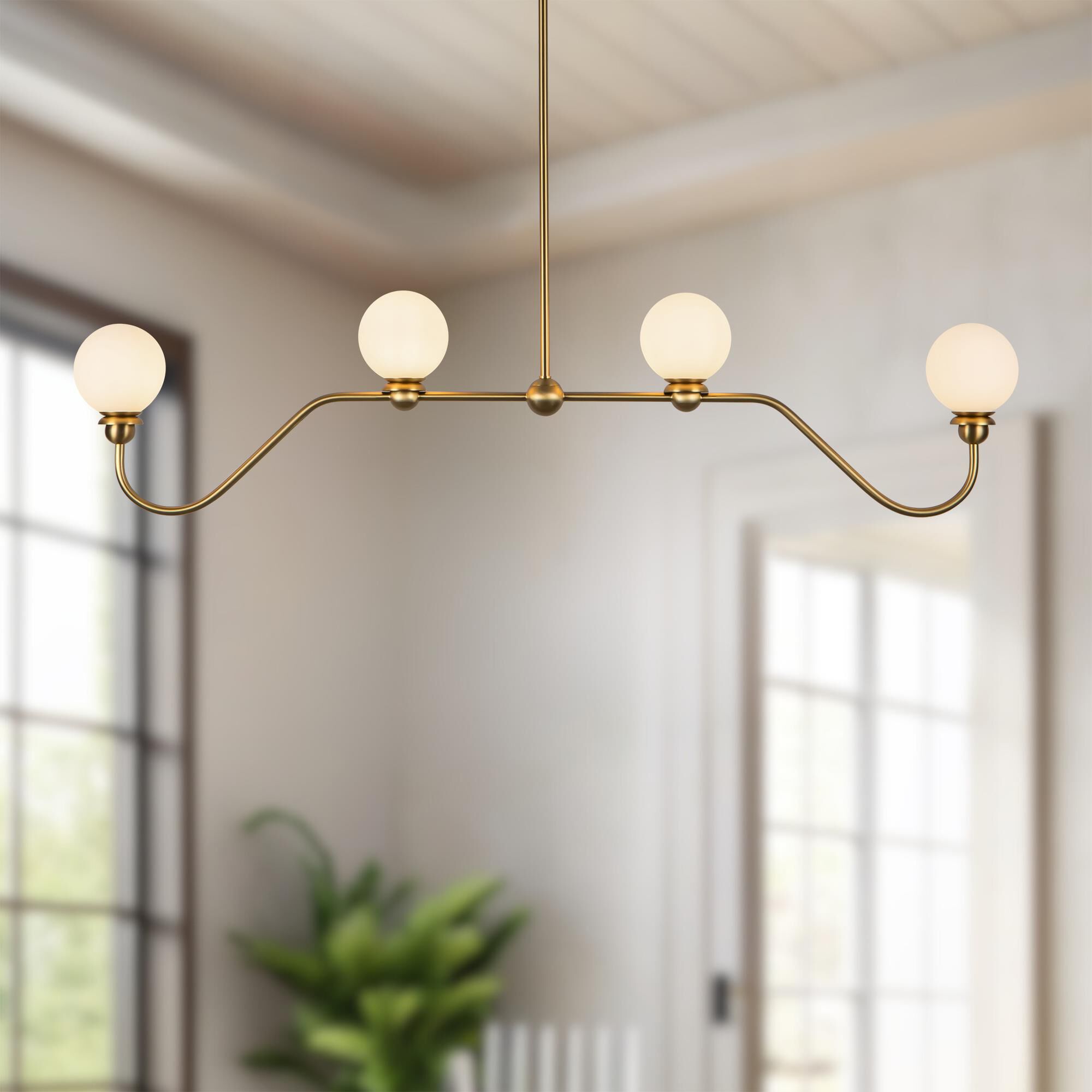 Ryan Pauly Beckett Medium Linear Chandelier