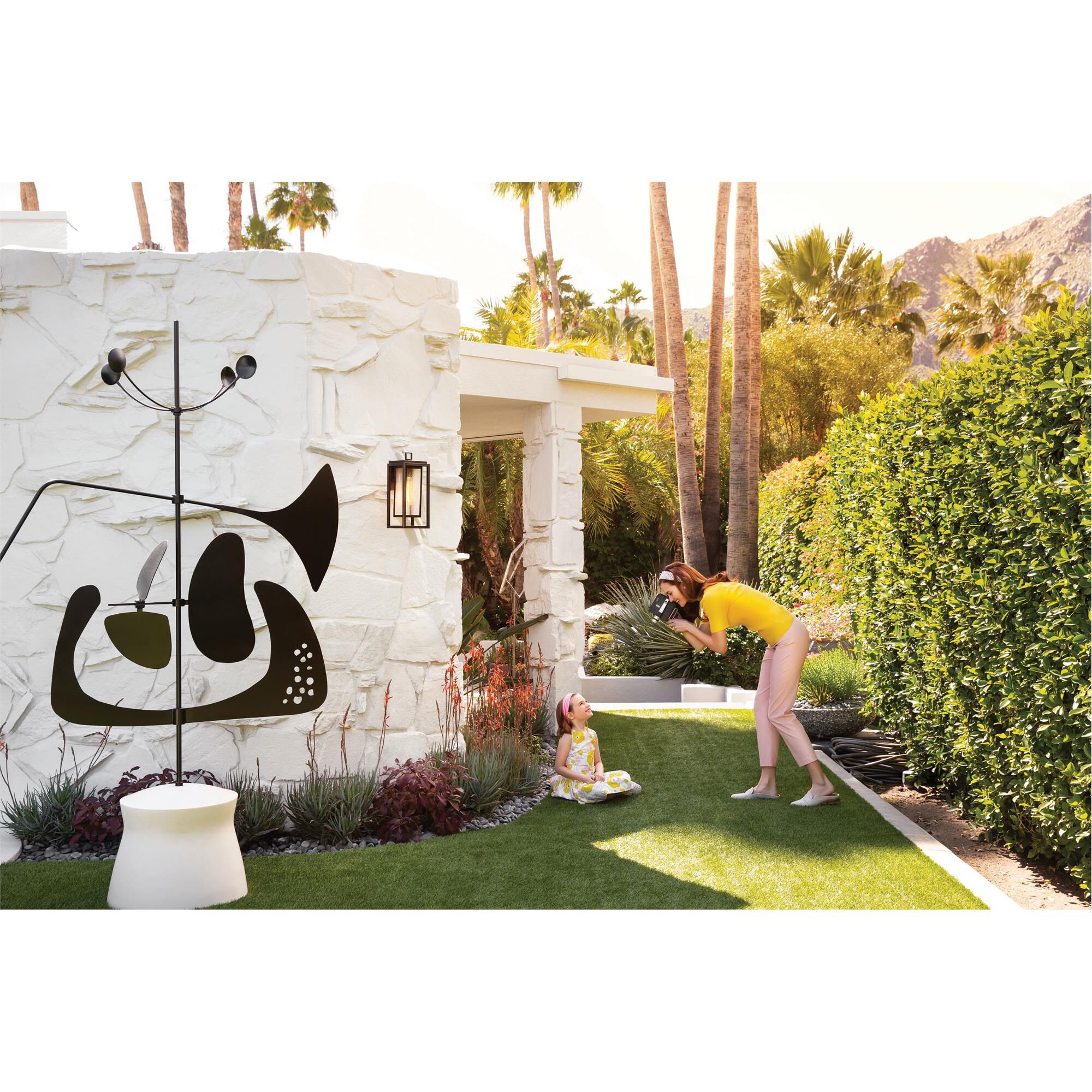 Republic 16 Inch Outdoor Wall Light