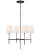 Thomas O'Brien Bryant 48 Inch 4 Light Chandelier