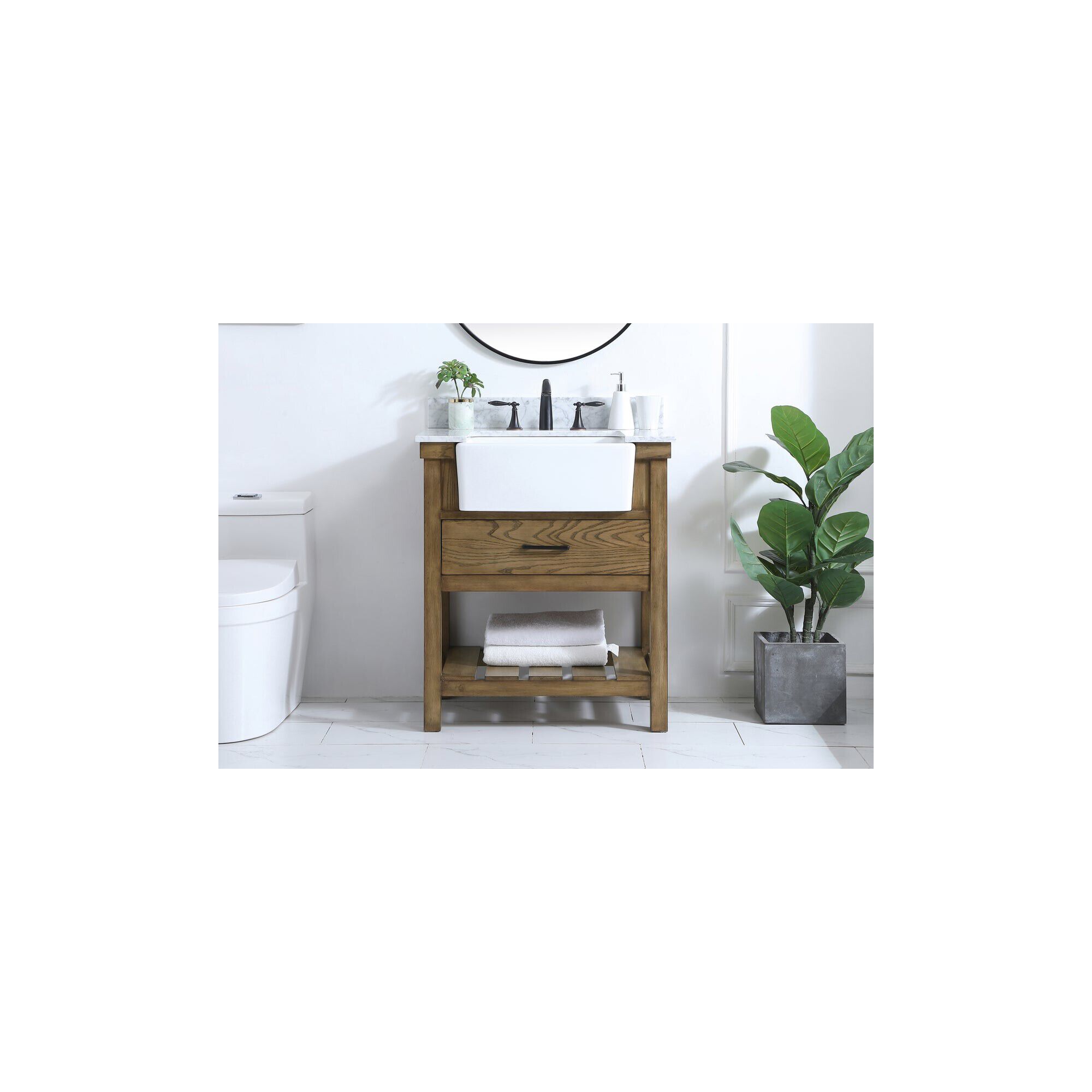 Clement 22 Inch Bath Vanity Cabinet