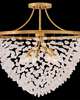 Myra 24 Inch 6 Light Semi Flush Mount