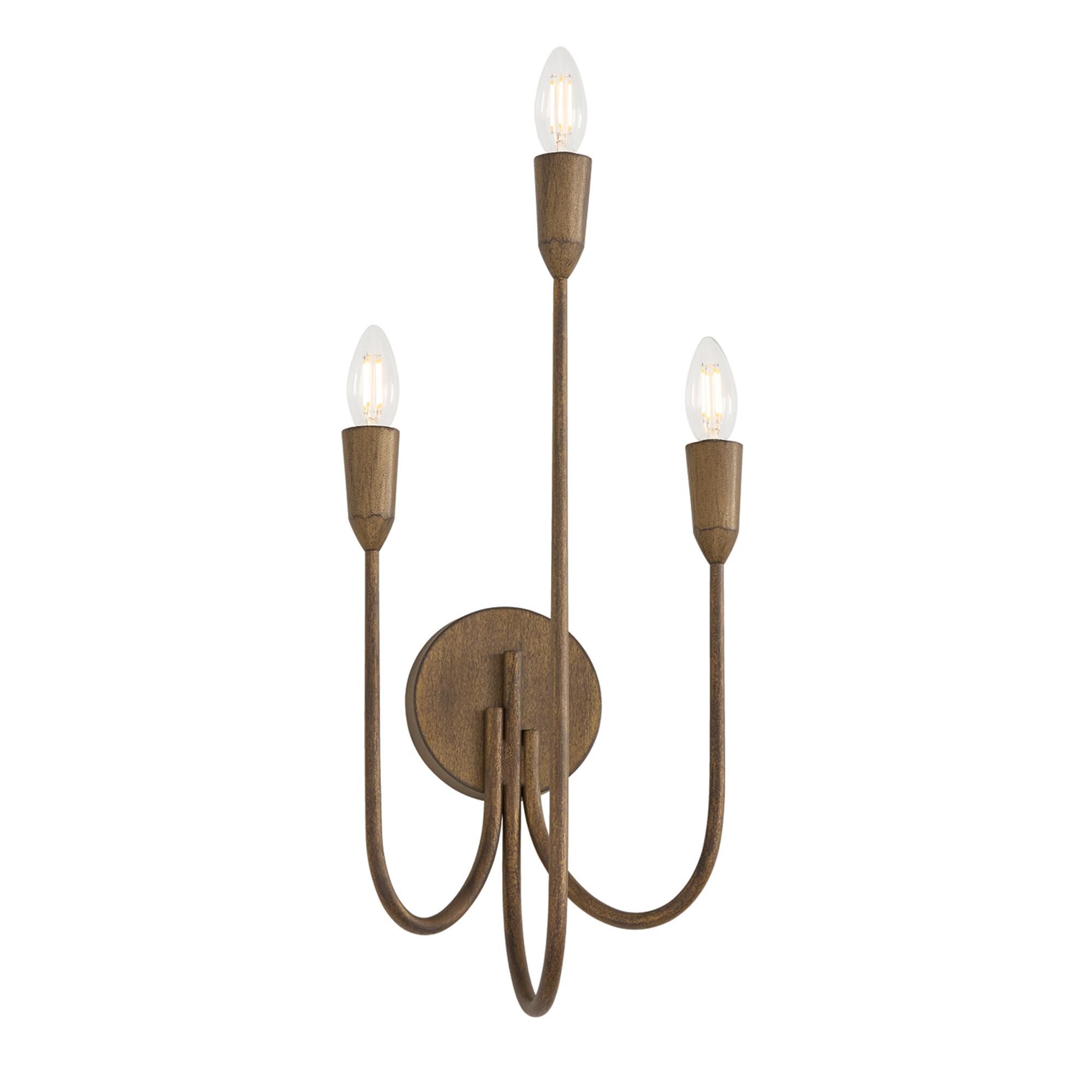 Marley Large 3 Light Wall Sconce