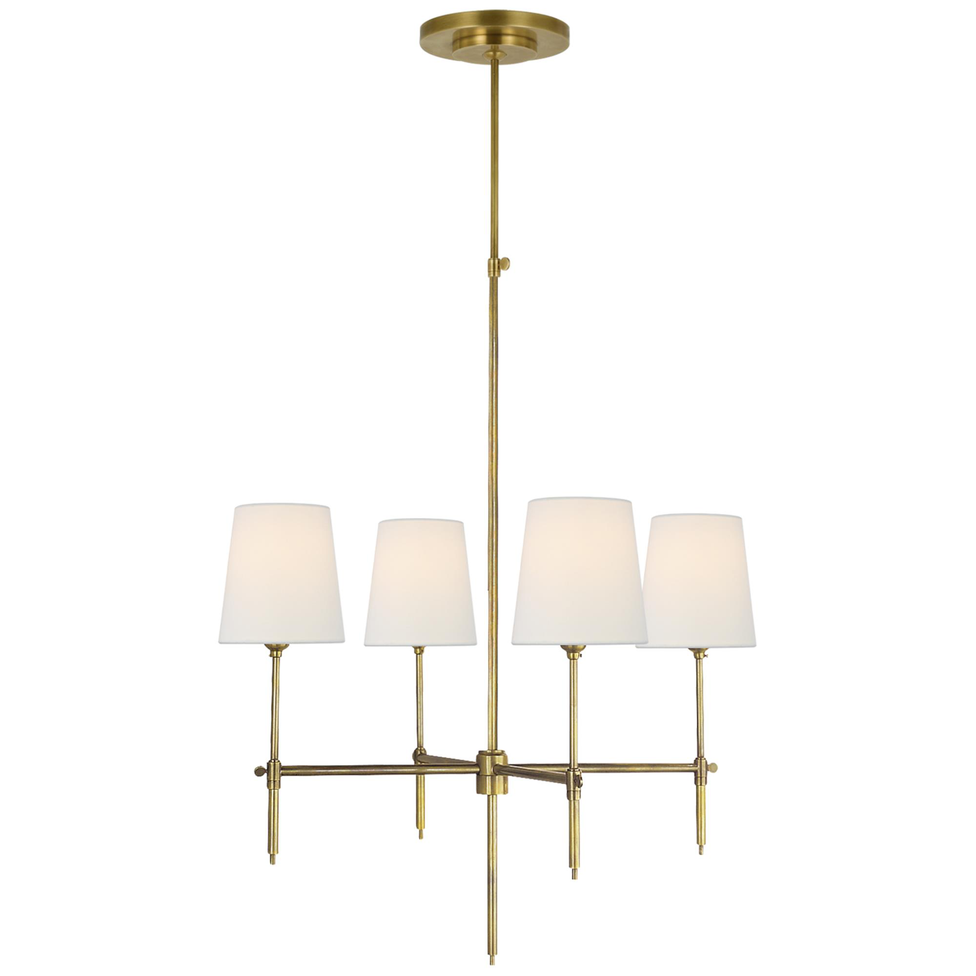 Thomas O'Brien Bryant 48 Inch 4 Light Chandelier
