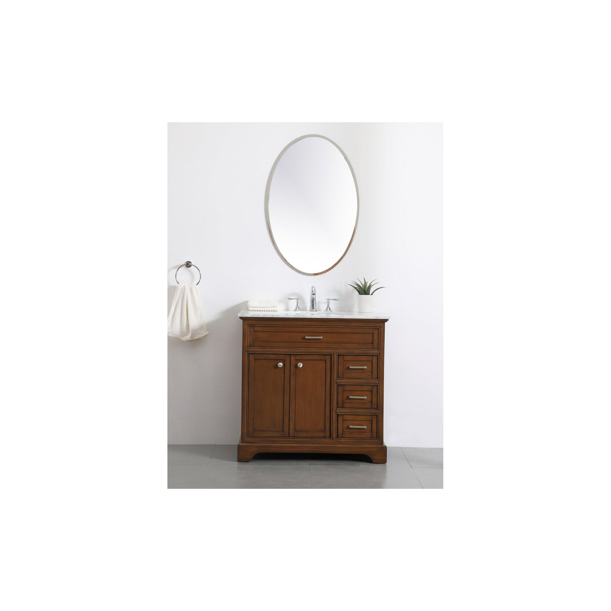Americana 36 Inch Bath Vanity Cabinet