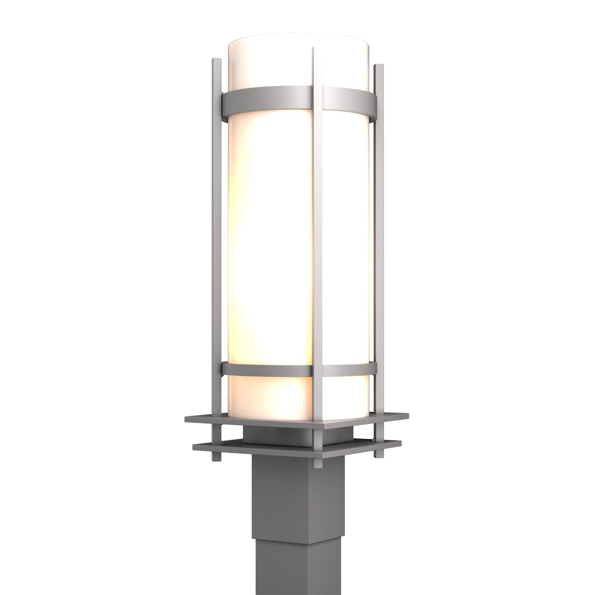 Banded 22 Inch Outdoor Post Lamp