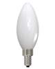 4 Watt LED B11 5000K Filament Milky E12 Fully Compatible Dimming