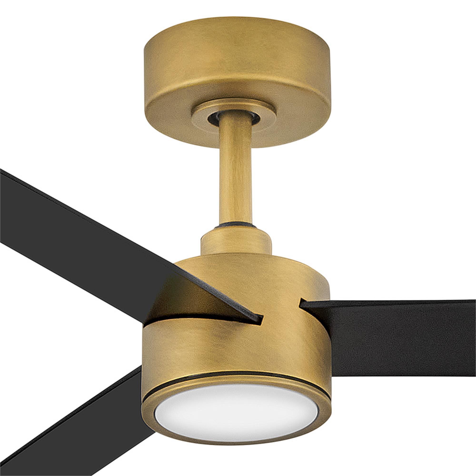 Speck 52 Inch Flush Mount Fan with Light Kit