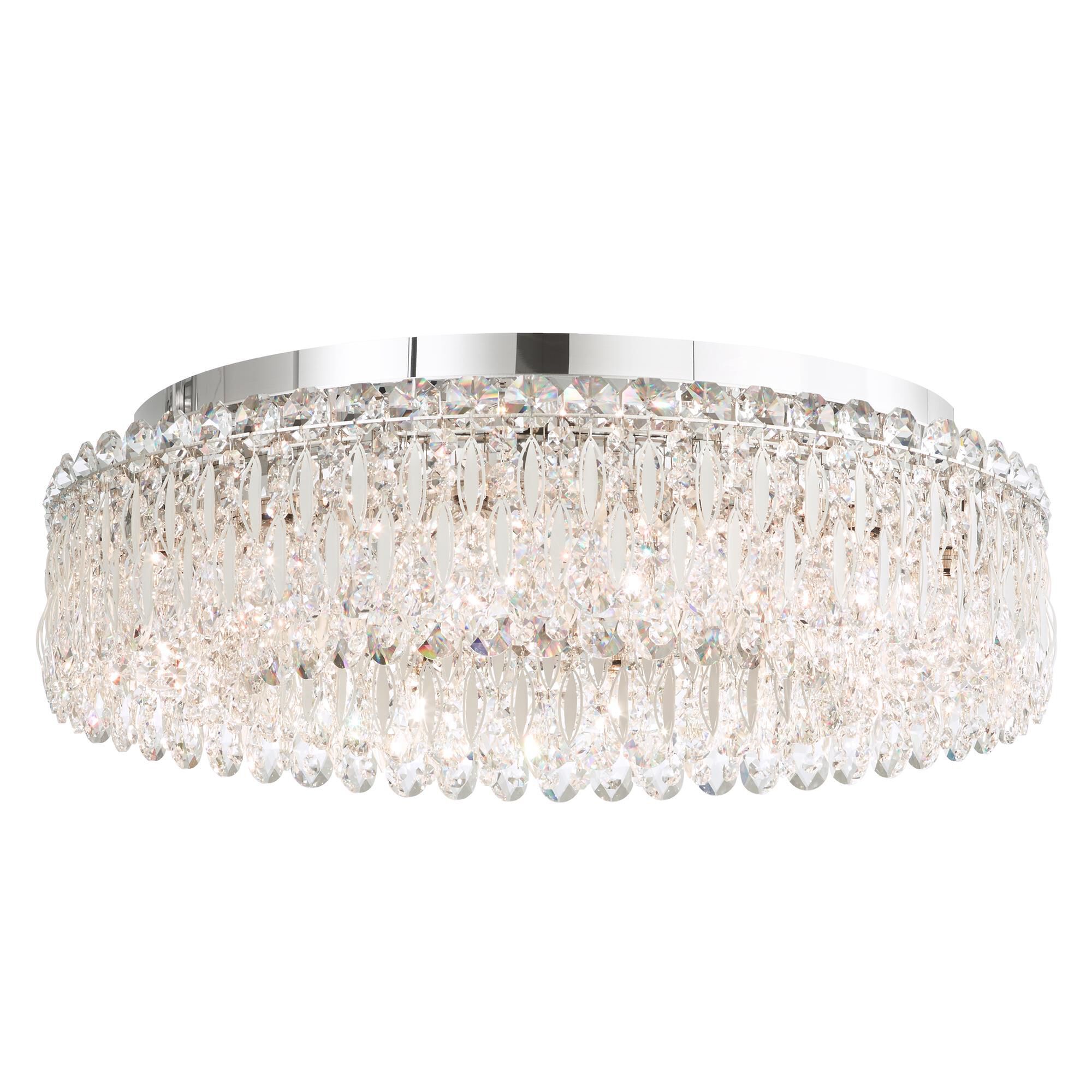 Sarella 24 Inch 12 Light Flush Mount