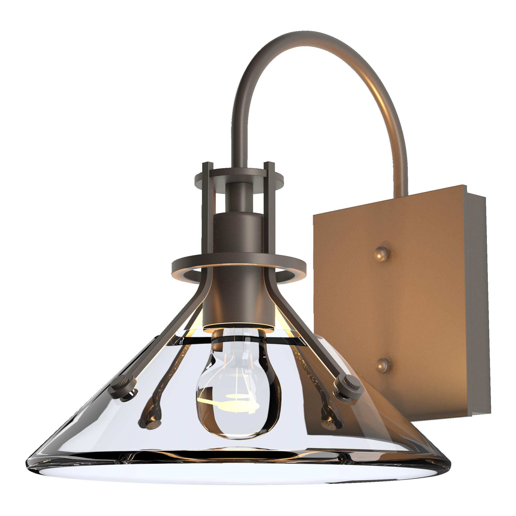 Henry 10 Inch Outdoor Wall Light