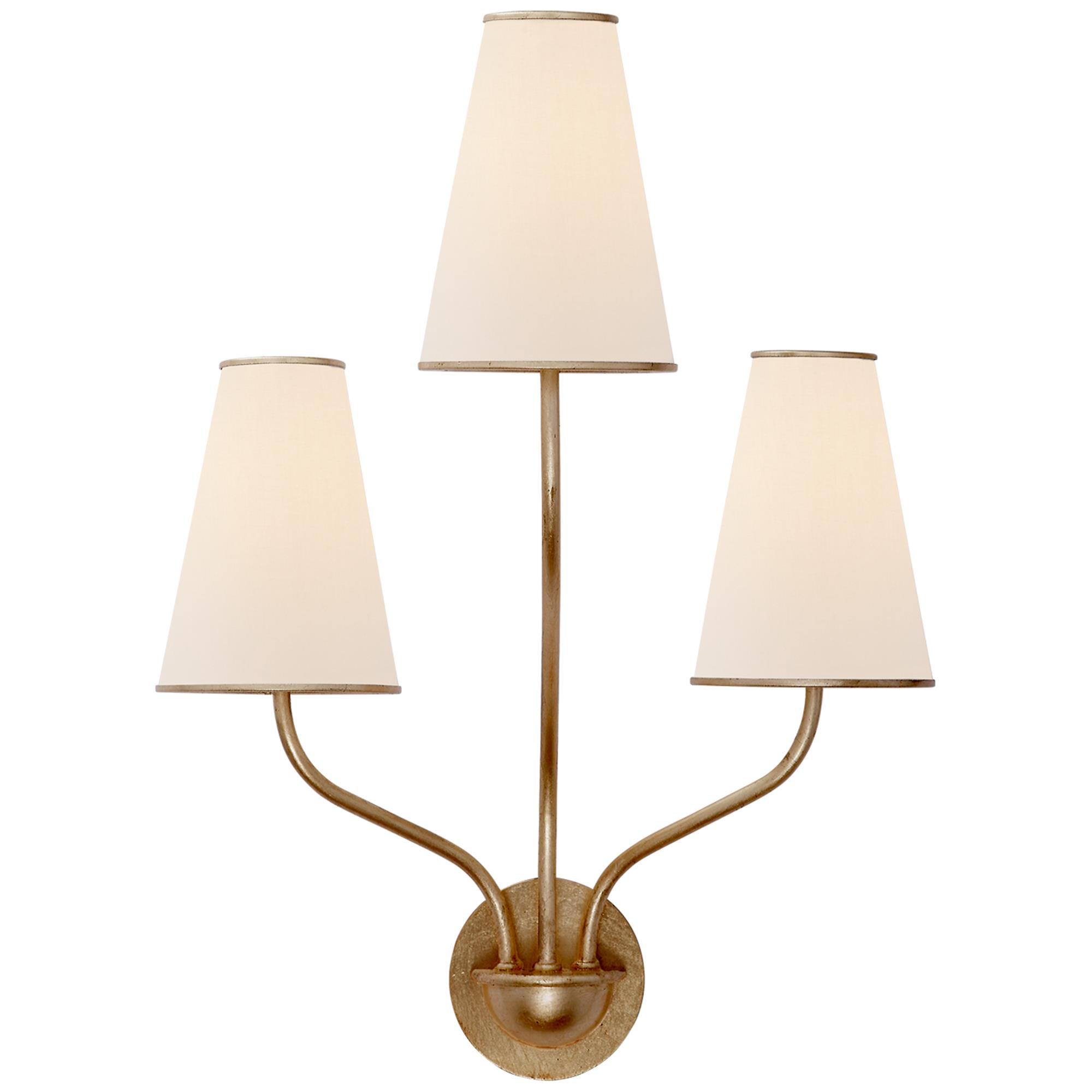 AERIN Montreuil Large 3 Light Wall Sconce