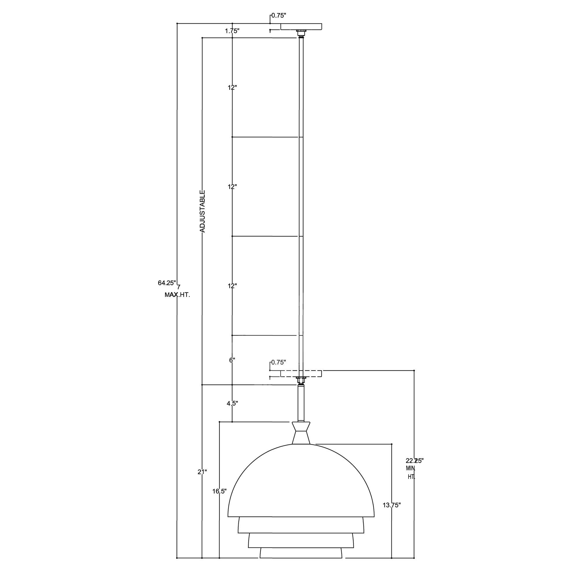 Salviati Medium Pendant Light