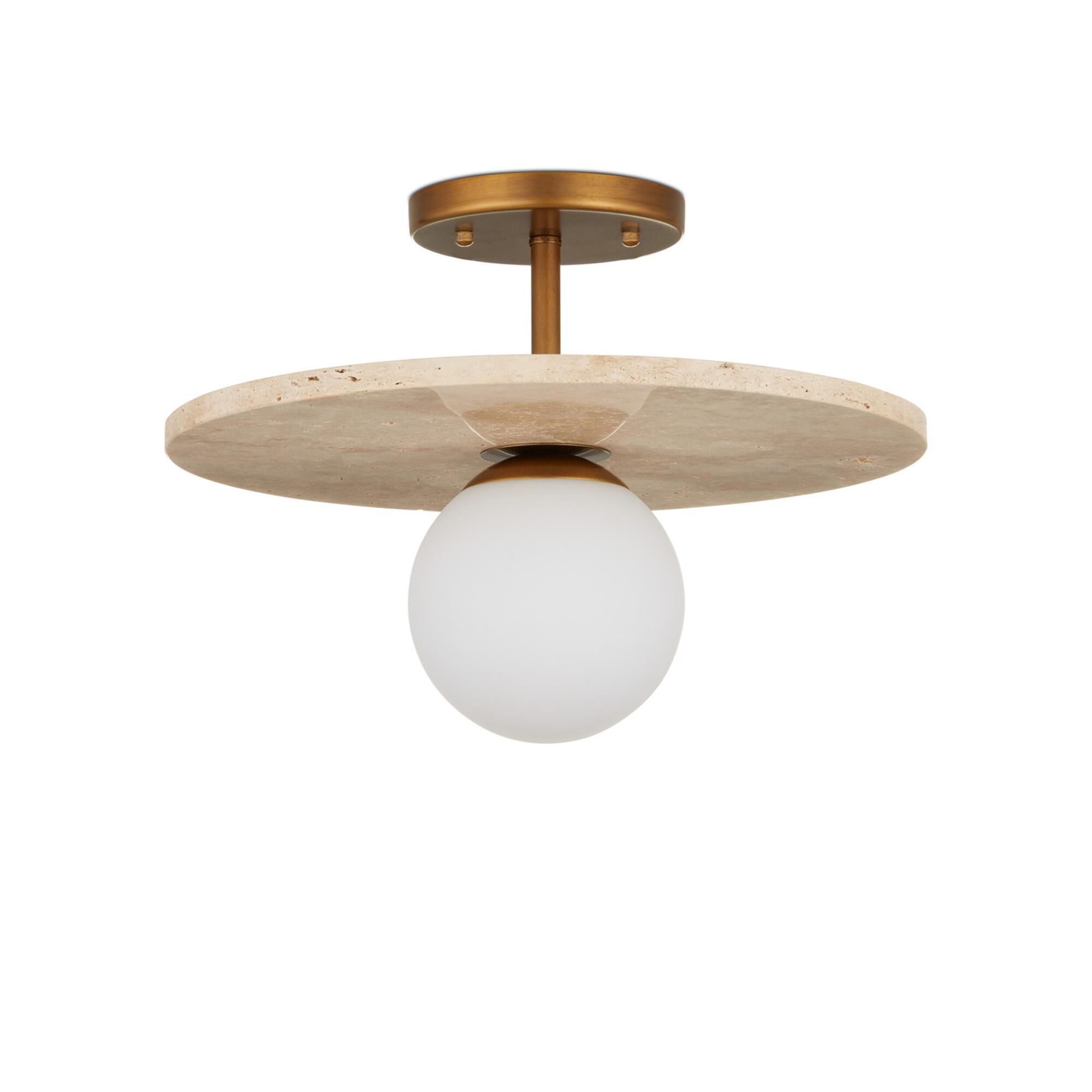 Apricity 16 Inch Semi Flush Mount