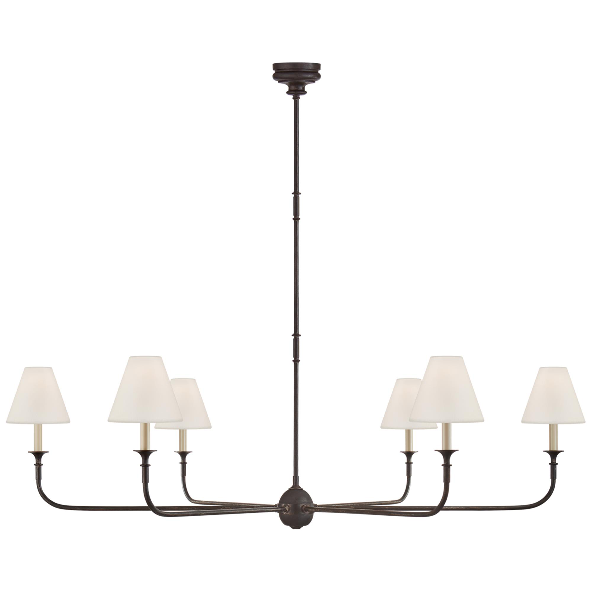 Thomas O'Brien Piaf 18 Inch Chandelier