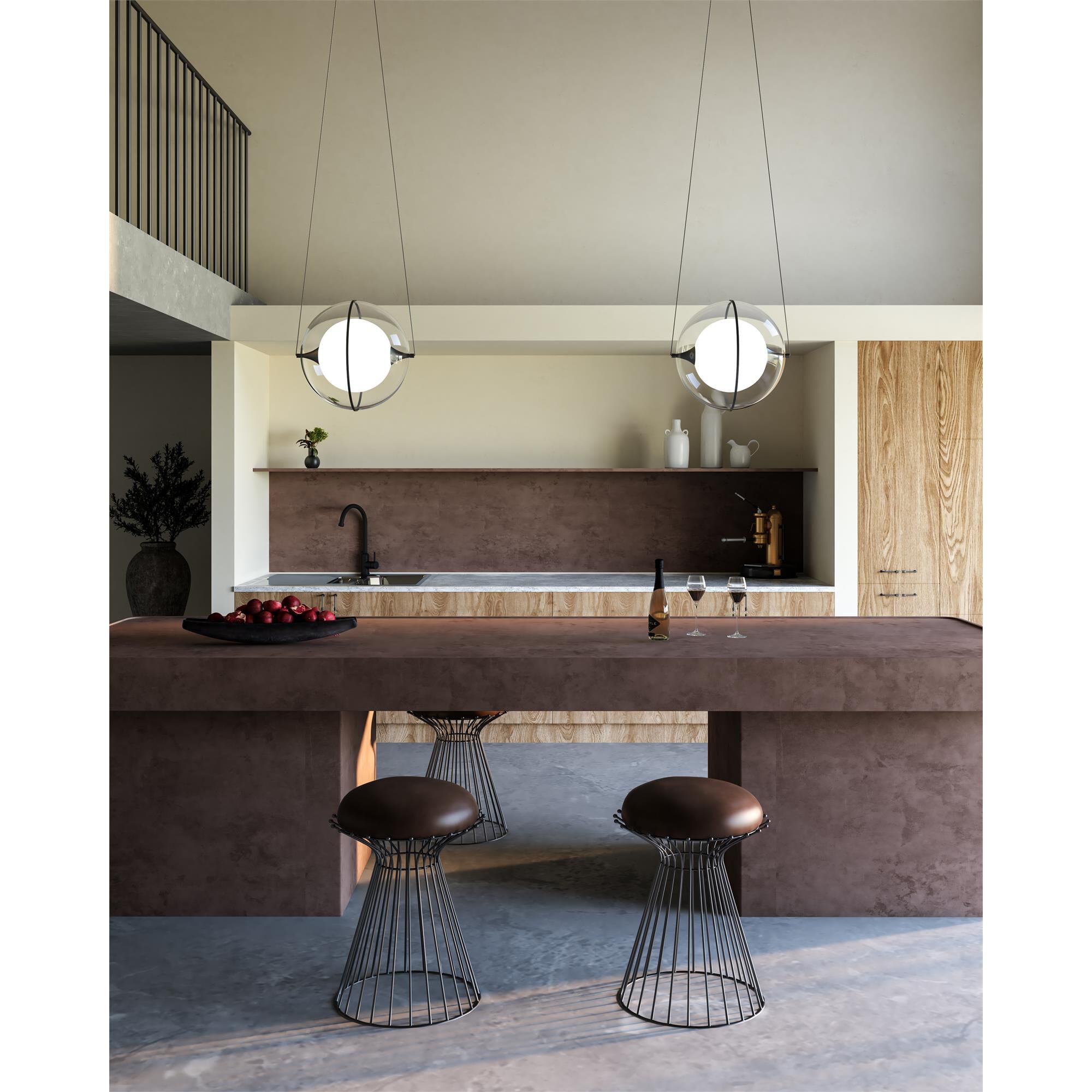 Ryan Pauly Aries 13 Inch Pendant Light