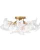 Bloome 25 Inch 5 Light Semi Flush Mount