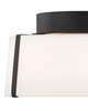 Fulton 12 Inch 2 Light Semi Flush Mount