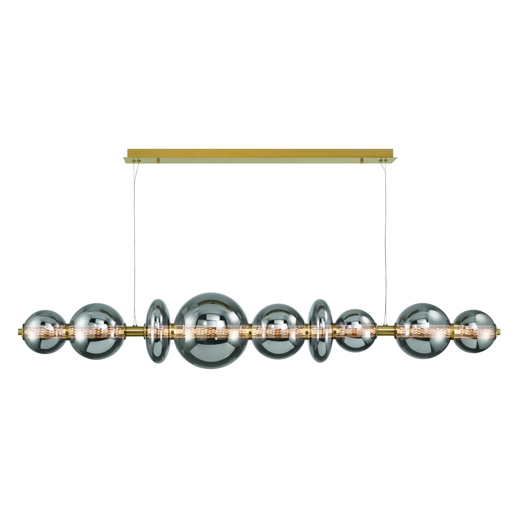 Atomo Large Linear Chandelier