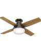 Dempsey 44 Inch Flush Mount Fan with Light Kit