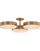 Rory 30 Inch 3 Light Semi Flush Mount